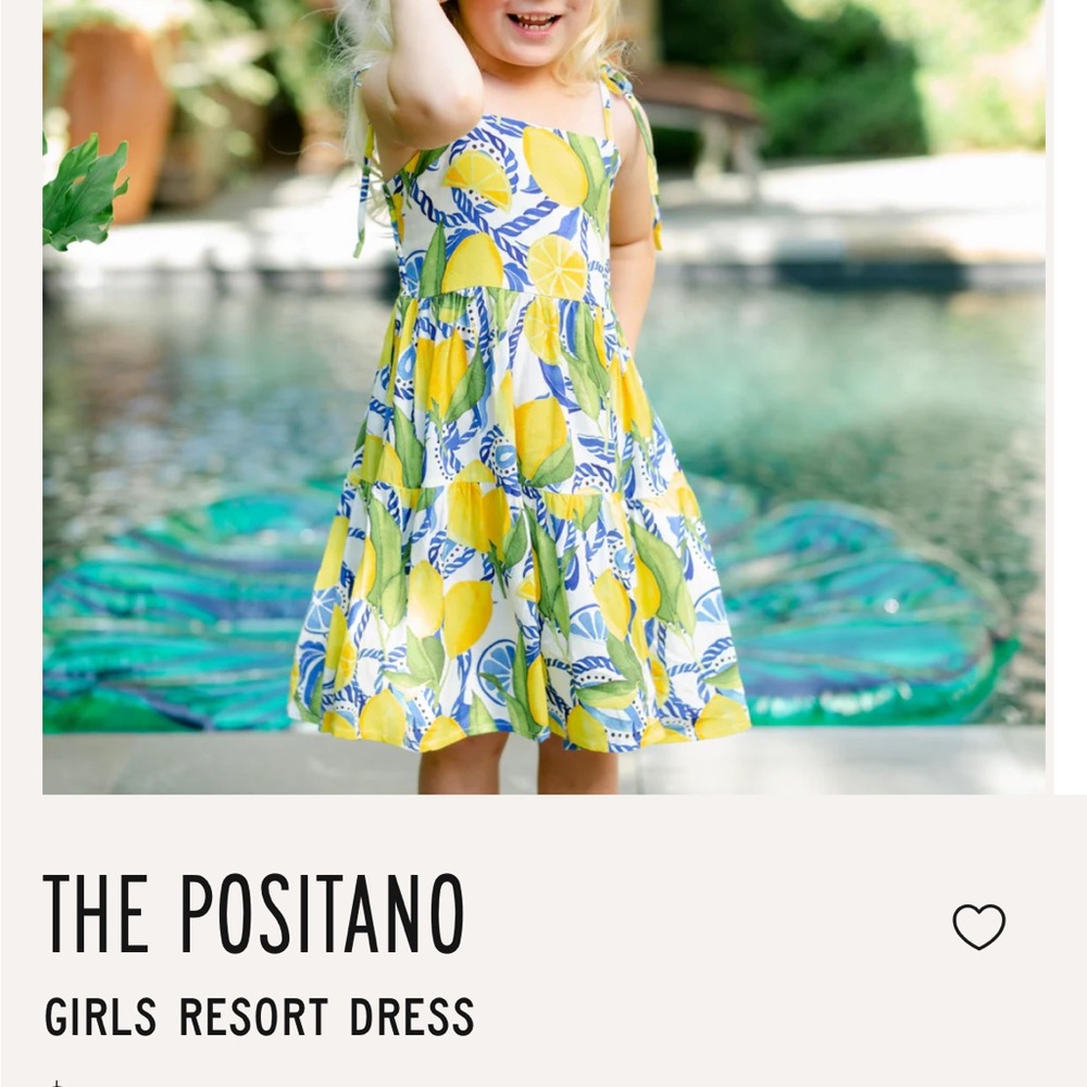 Kenny Flowers Girls Resort Dress - The Positano
